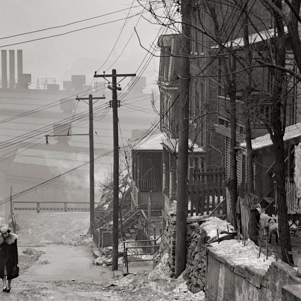 Pittsburgh, Pennsylvania, Mill District, 1940, Jack Delano Photographer Historical Pix