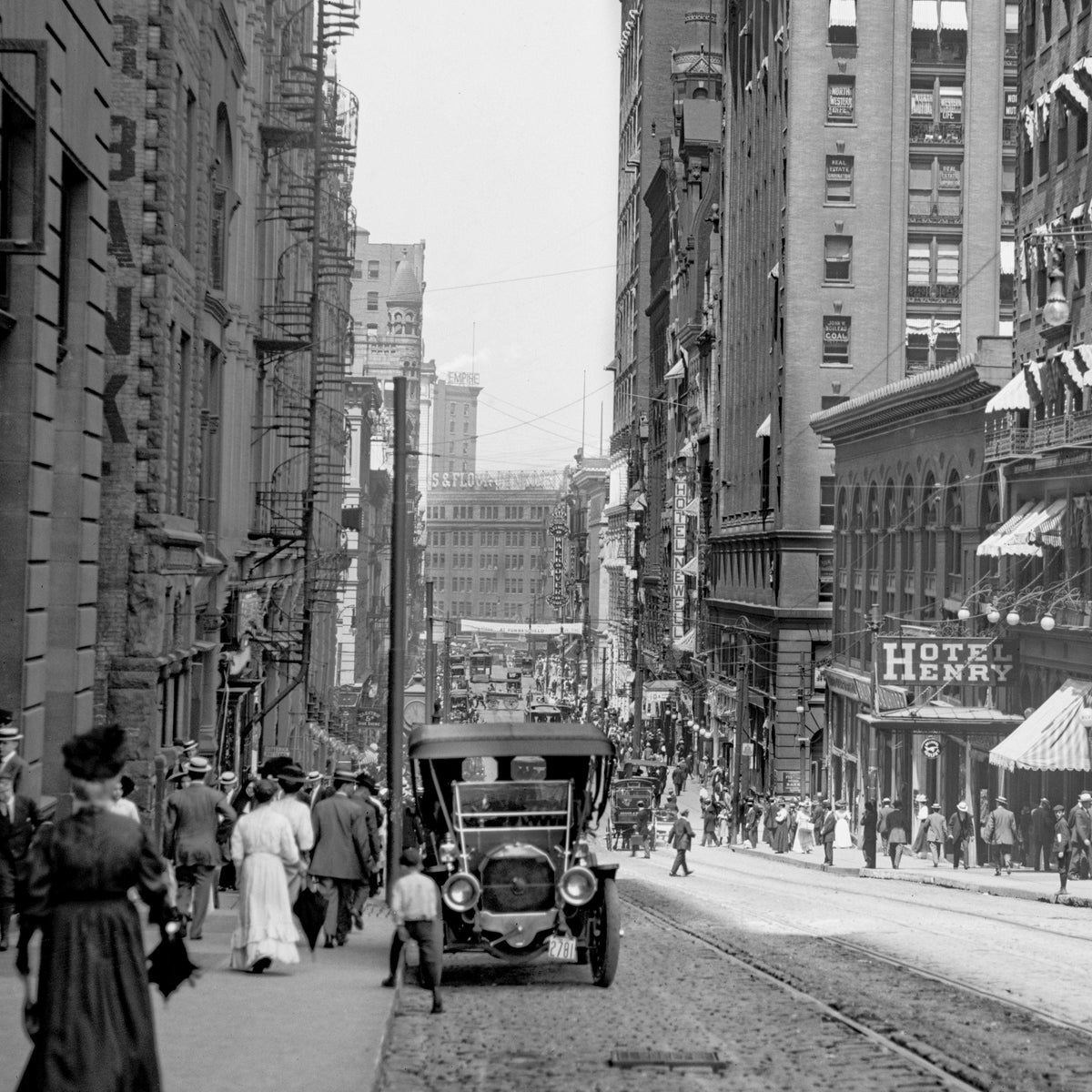 Pittsburgh, Pennsylvania Photo, Fifth Avenue, 1900 Historical Pix