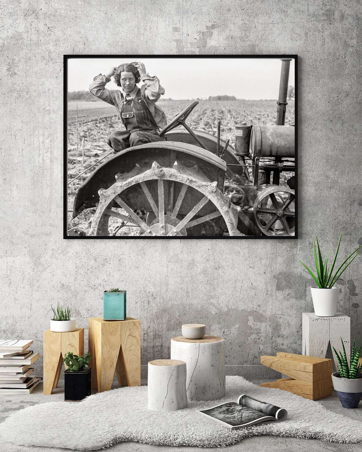 Plowing and Dreaming, 1940, John Vachon Historical Pix