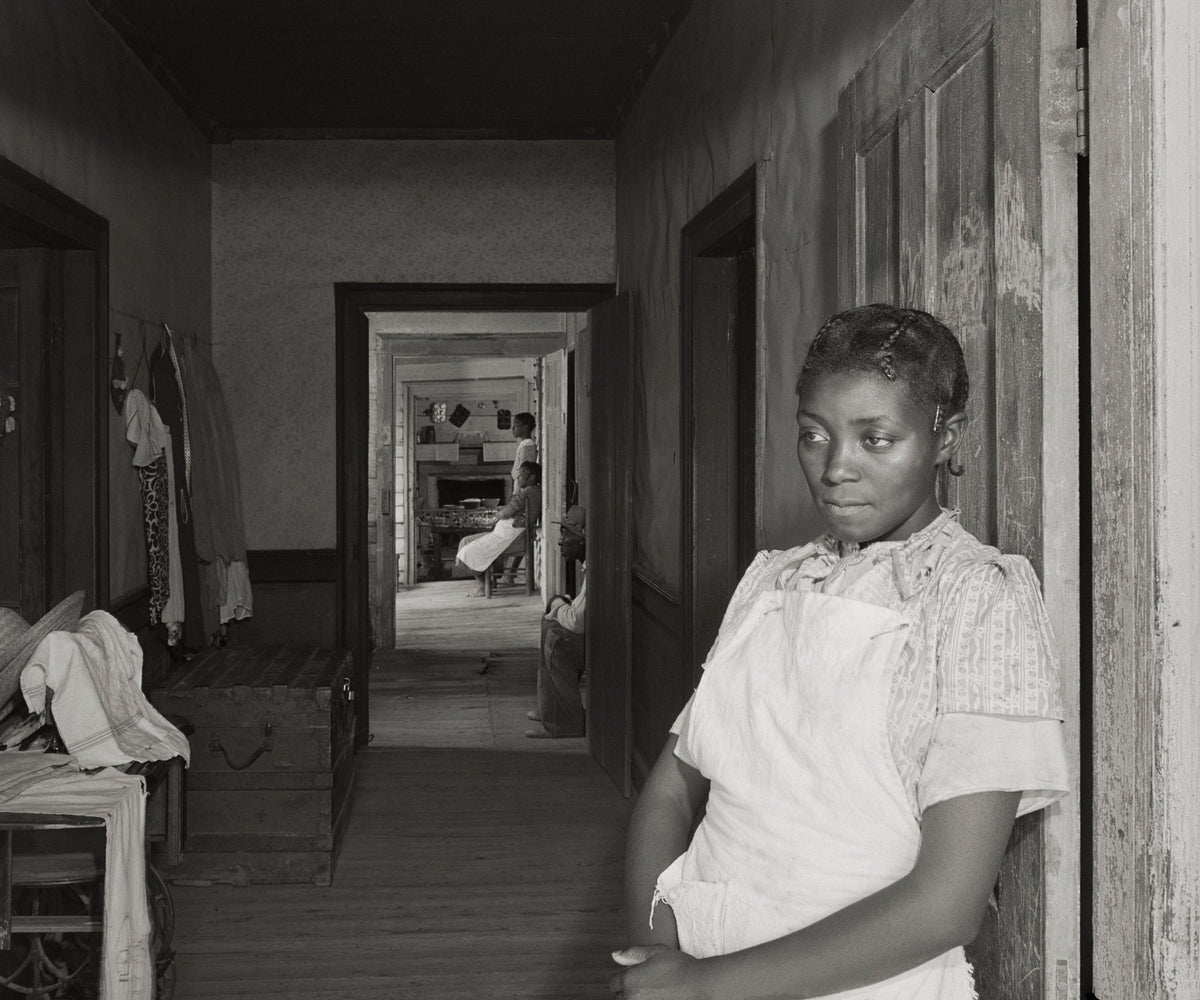 Portrait of Black Woman, Greene County, Georgia, Jack Delano Photographer, 1941 Historical Pix