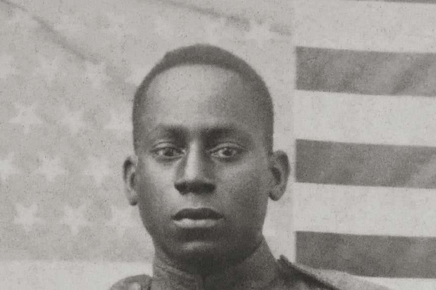 Portrait of WWI Black Soldiers, 1918, Harlem Hellfighters Historical Pix