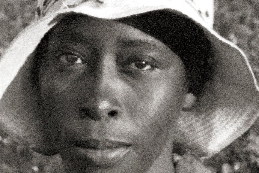 Portrait of Young Black Girl, 1935, Pulaski County, Arkansas Historical Pix