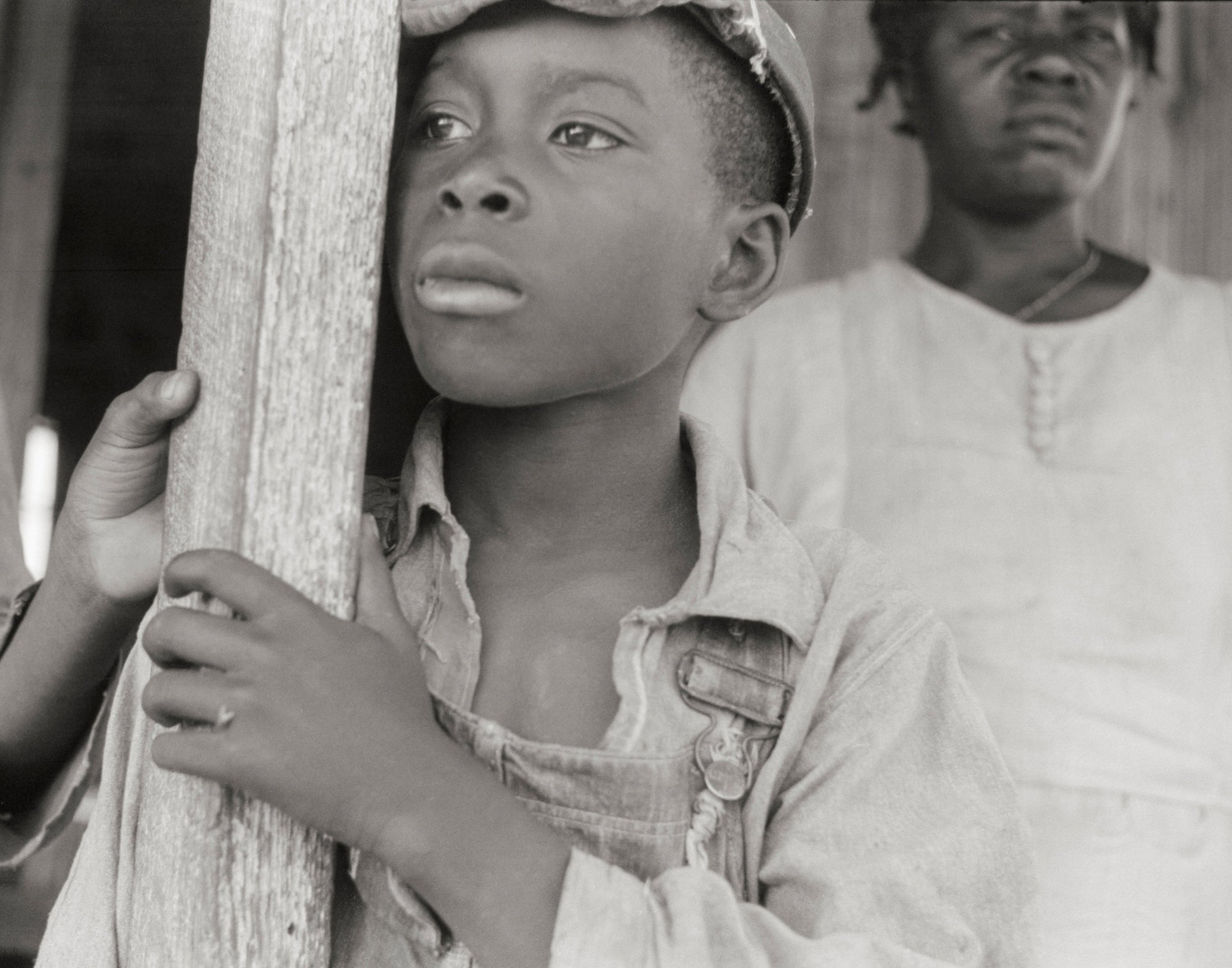 Portrait of a African American Boy, 1941, Greensboro, Alabama By Jack Delany Historical Pix