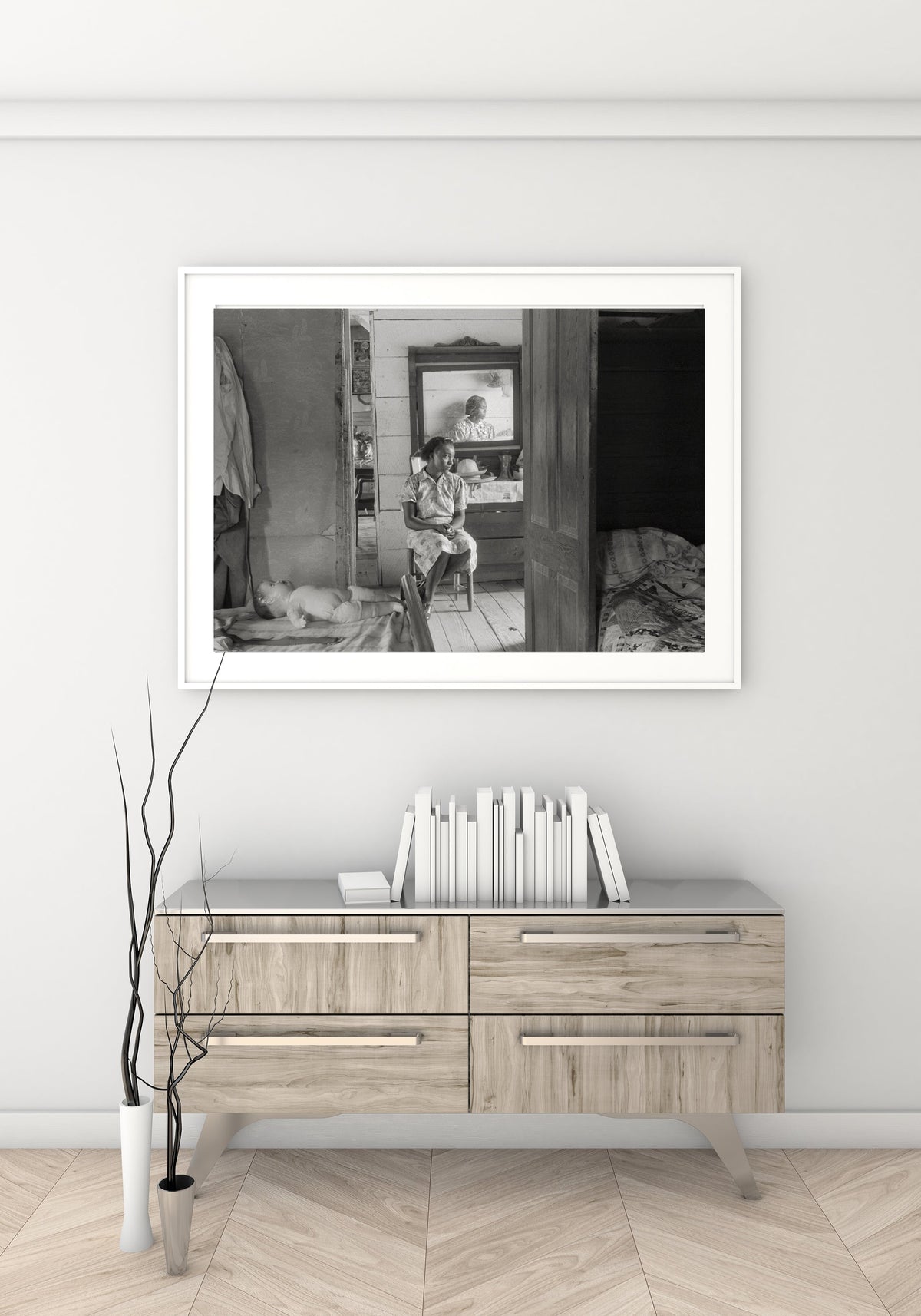 Portrait of a Young Black Girl, 1941, Jack Delano Historical Pix