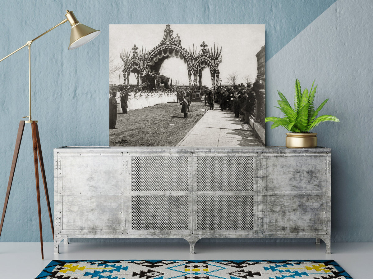 President Abraham Lincoln&#39;s Funeral Procession, 1865 Historical Pix