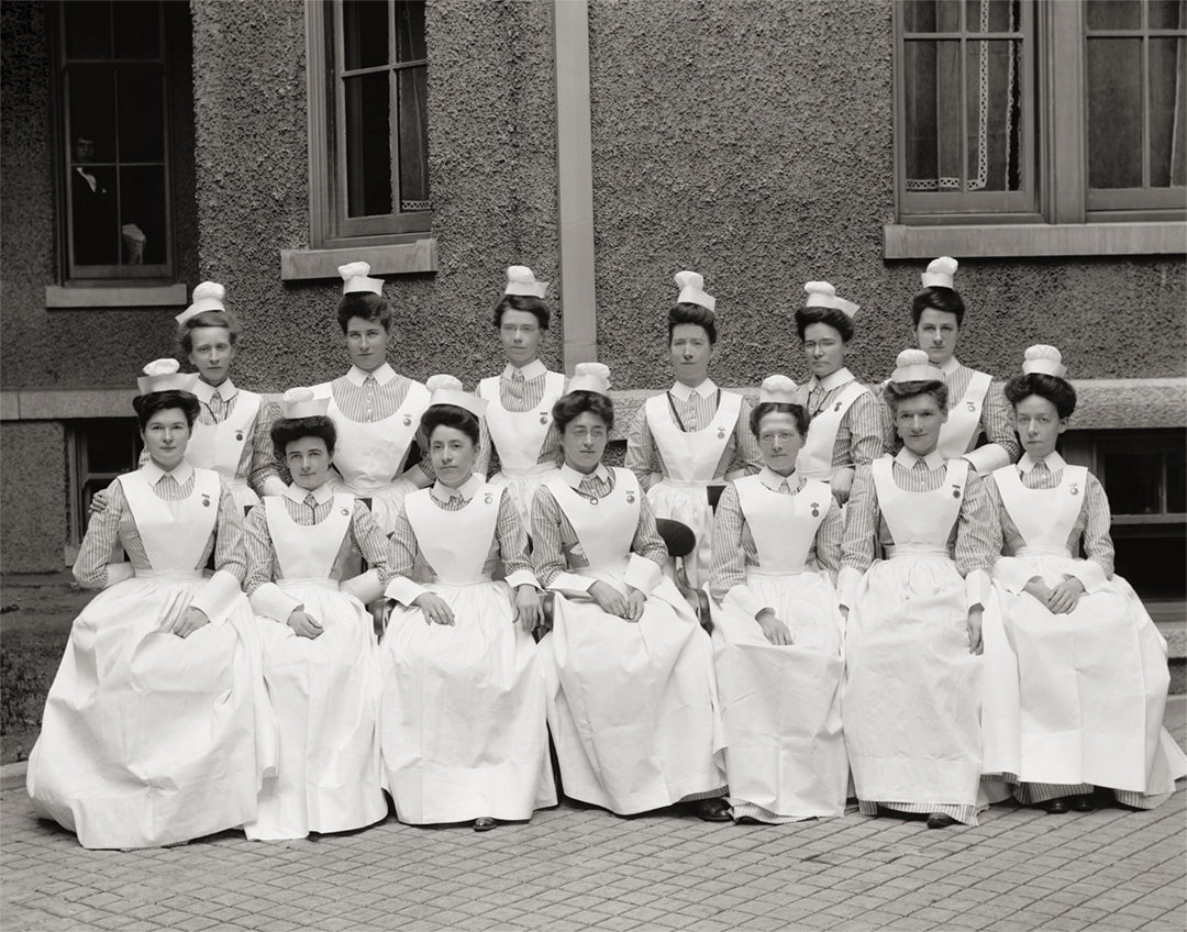 Providence Rhode Island Hospital Nurses, Circa 1930 Photo Historical Pix