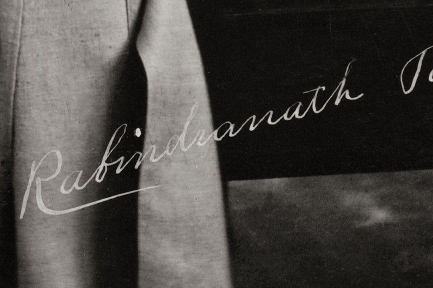 Rabindranath Tagore Poet, Bengali, 1916 Historical Pix