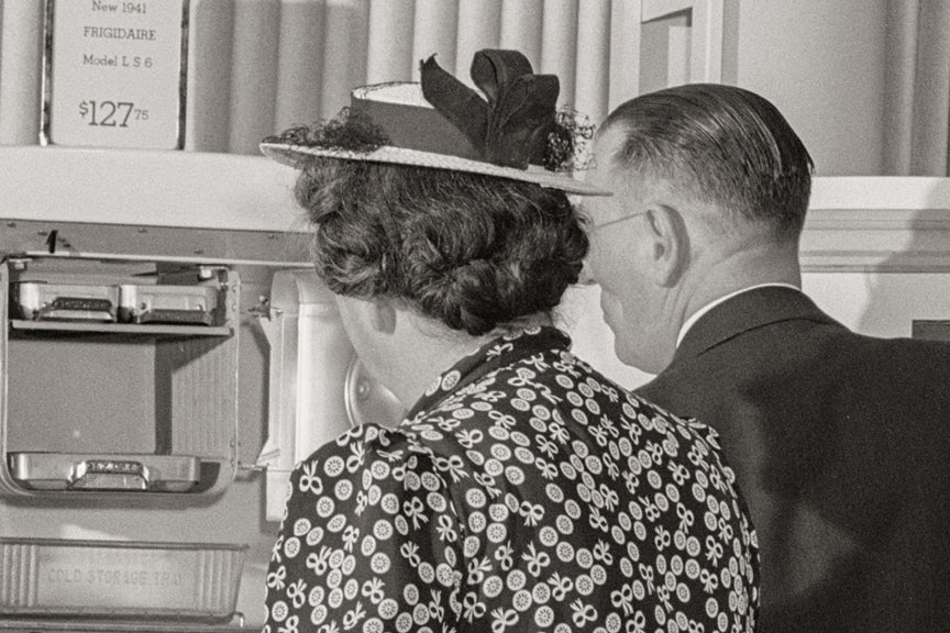Retro Kitchen, Mid-Century Design, 1941 Historical Pix