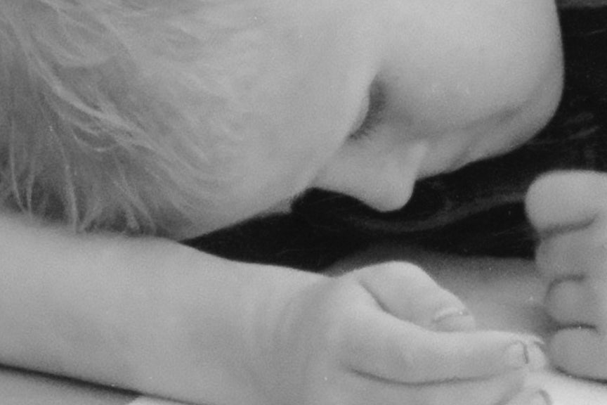 School Boy Sleeping Photo, 1940s Historical Pix