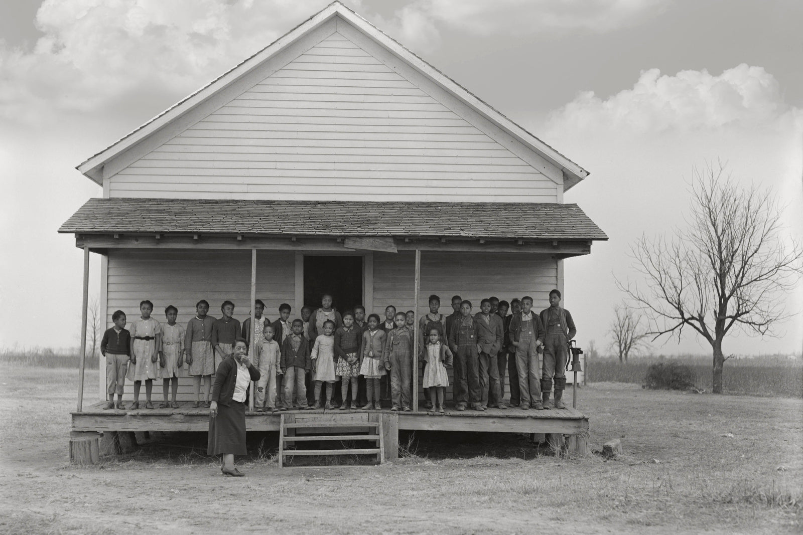 School House, Southeast Missouri Farms, 1939, Arthur Rothstein Historical Pix