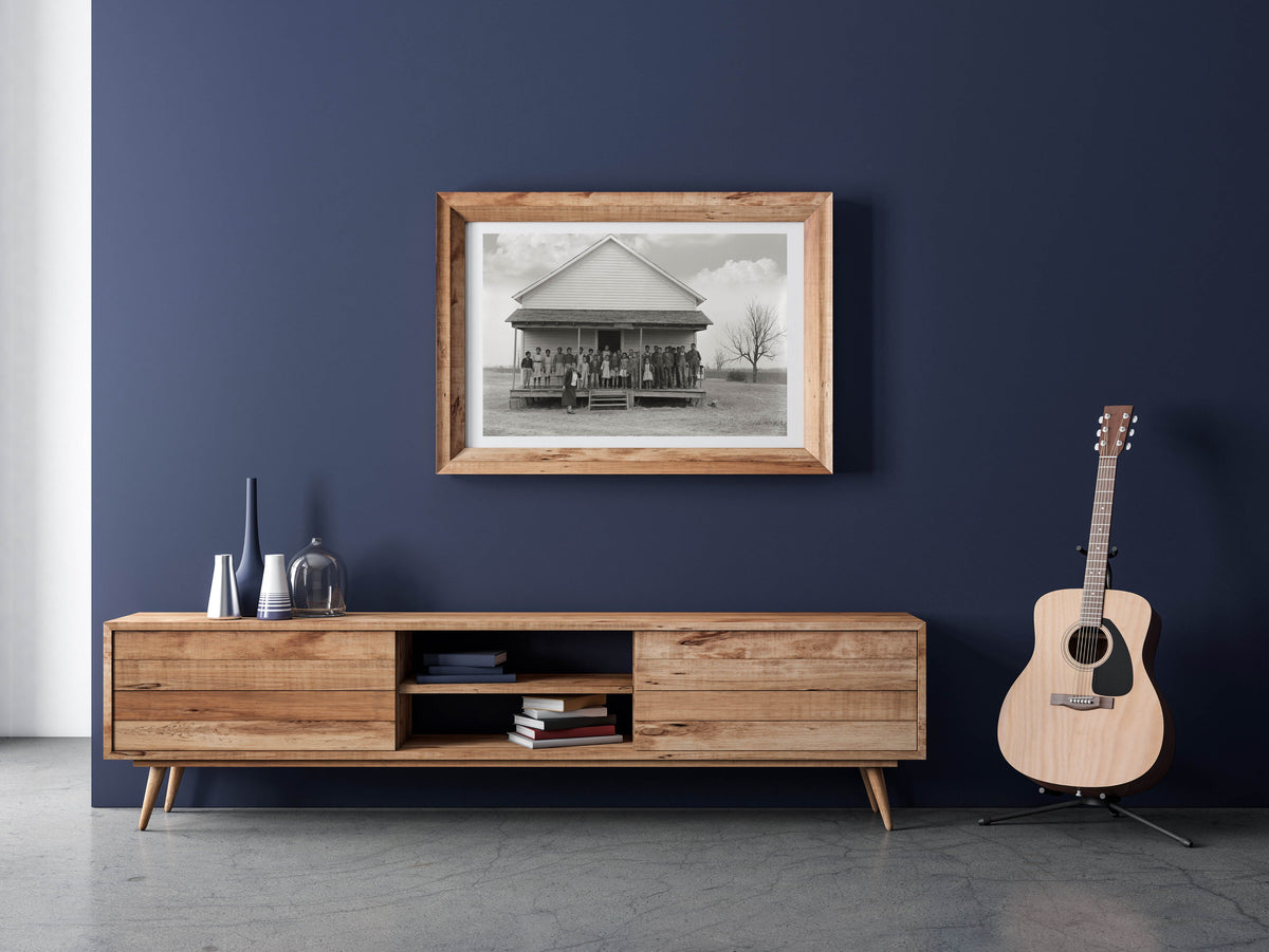 School House, Southeast Missouri Farms, 1939, Arthur Rothstein Historical Pix