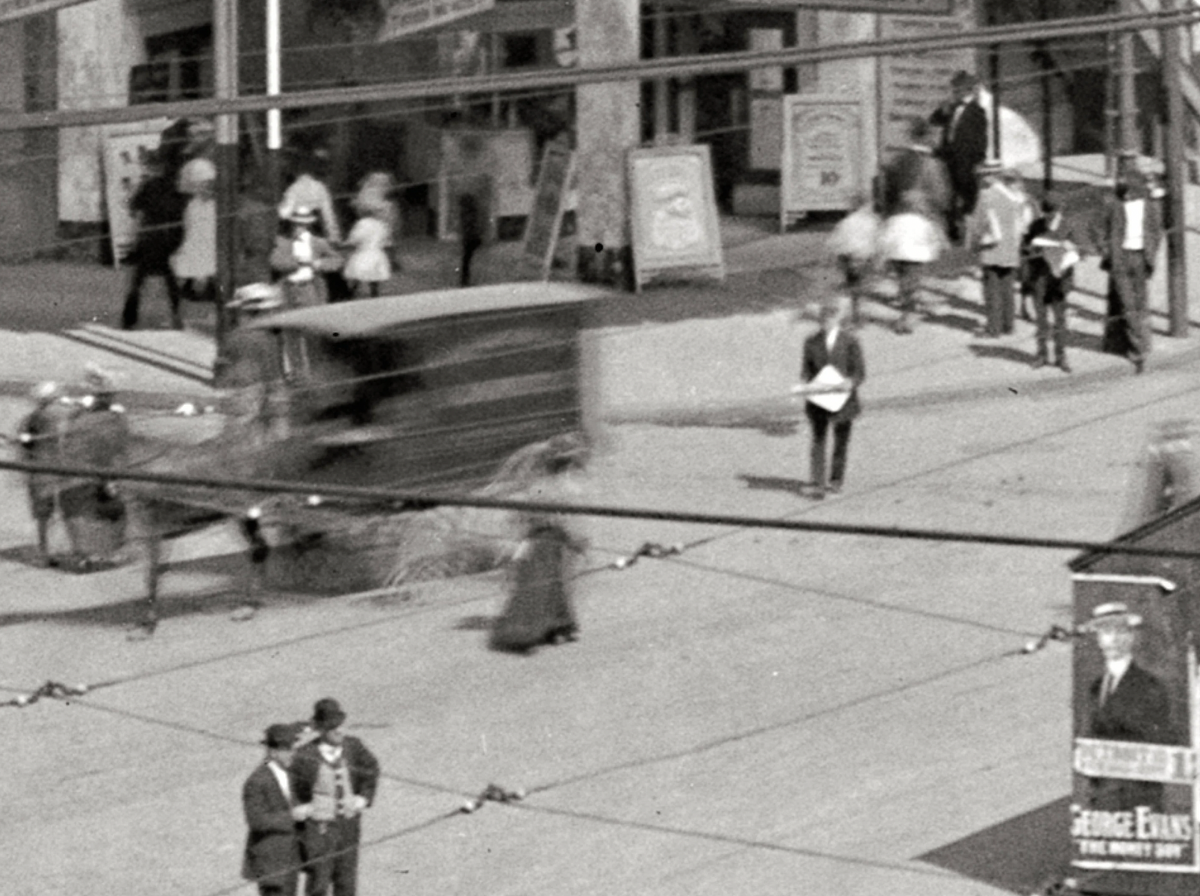 Detroit Campus Martius, Soldiers&#39; and Sailors&#39; Monument, Elks Monument, 1910