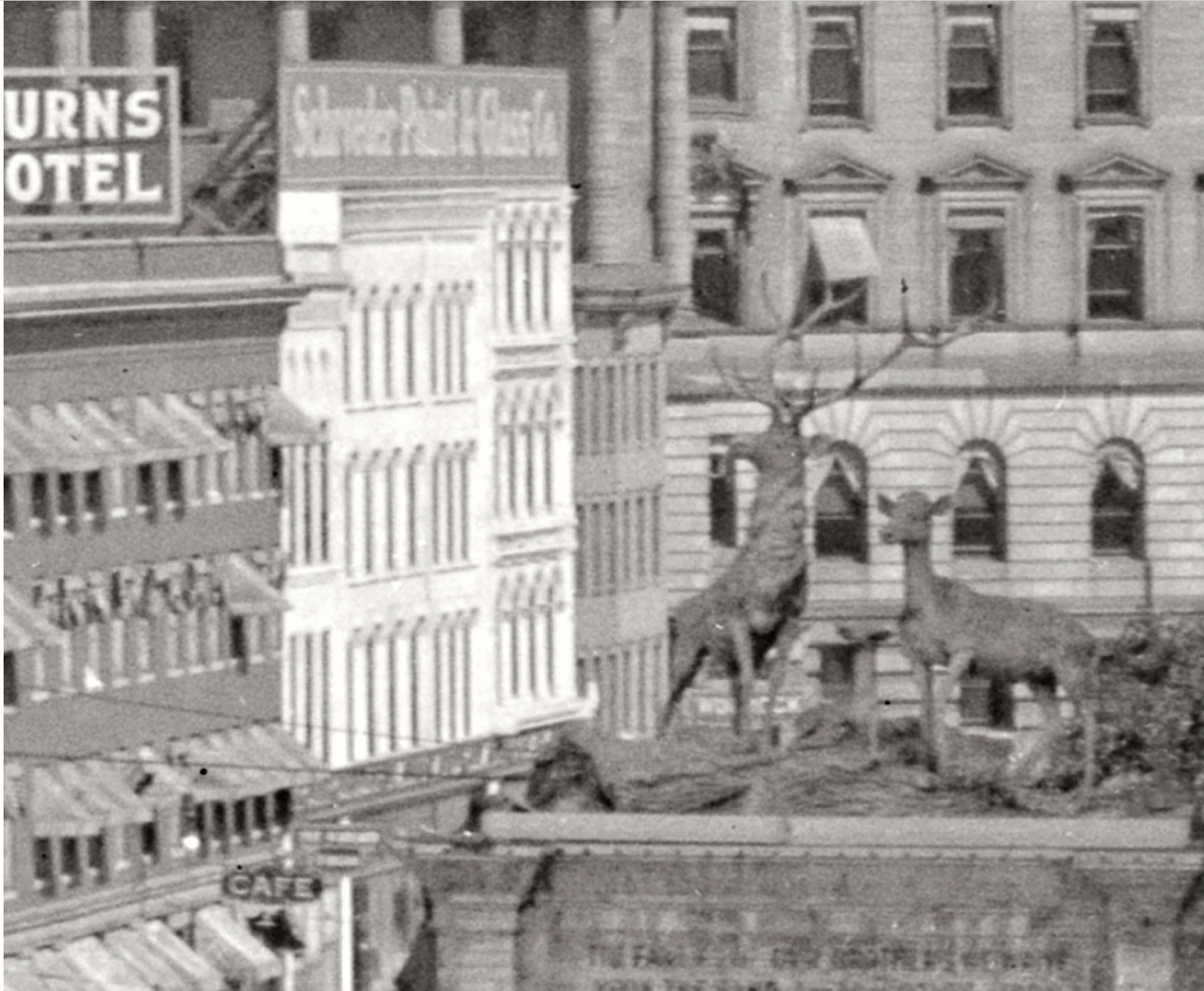 Detroit Campus Martius, Soldiers&#39; and Sailors&#39; Monument, Elks Monument, 1910