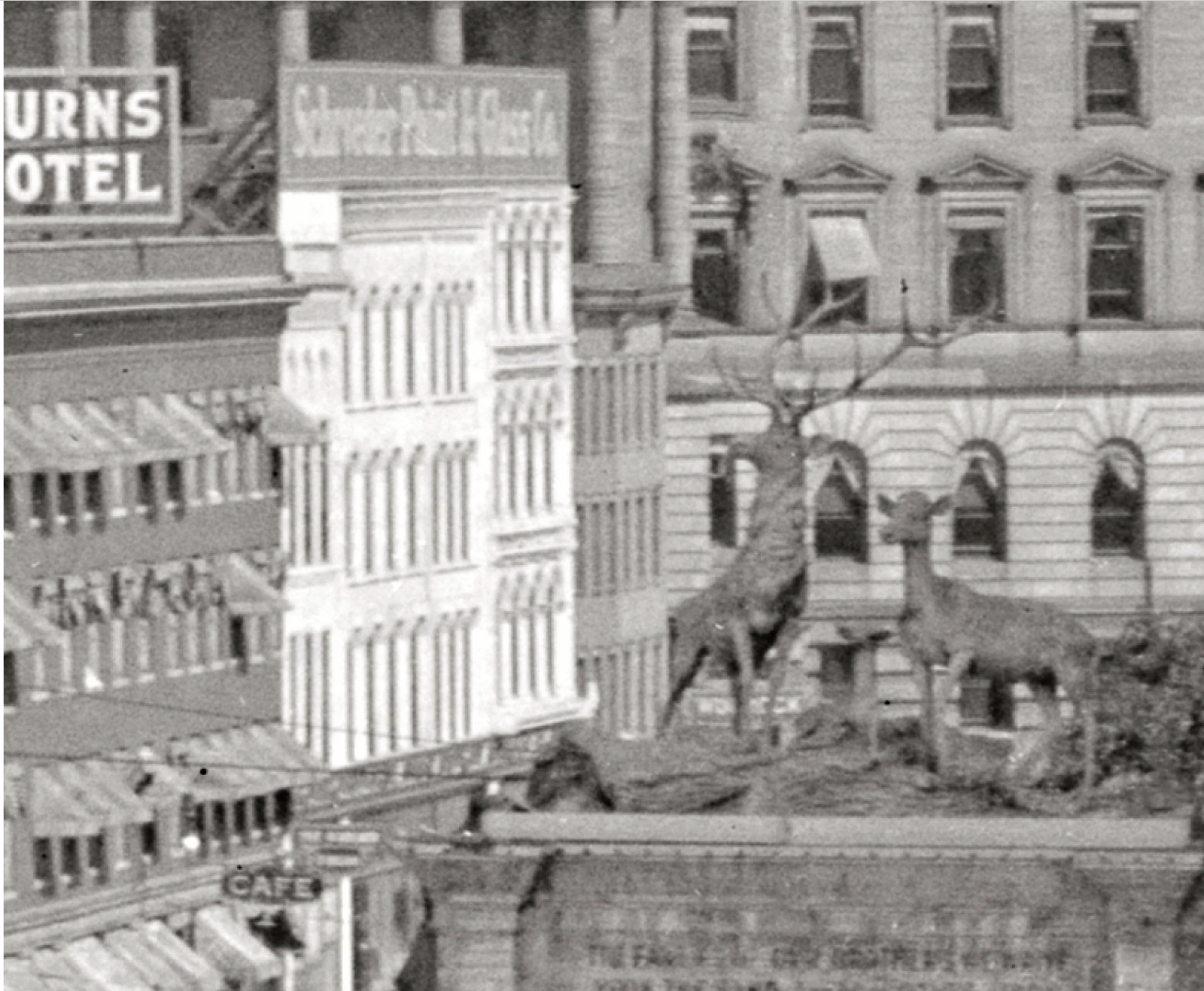 Detroit Campus Martius, Soldiers' and Sailors' Monument, Elks Monument, 1910