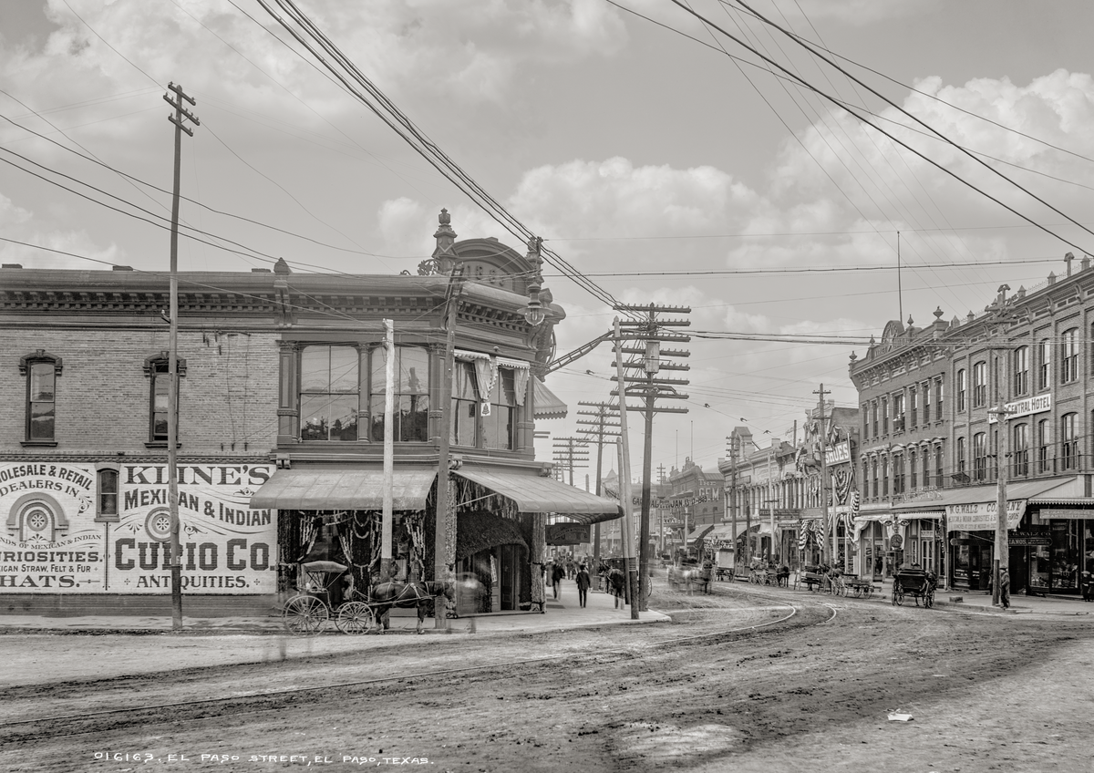El Paso Street, El Paso Texas, 1903