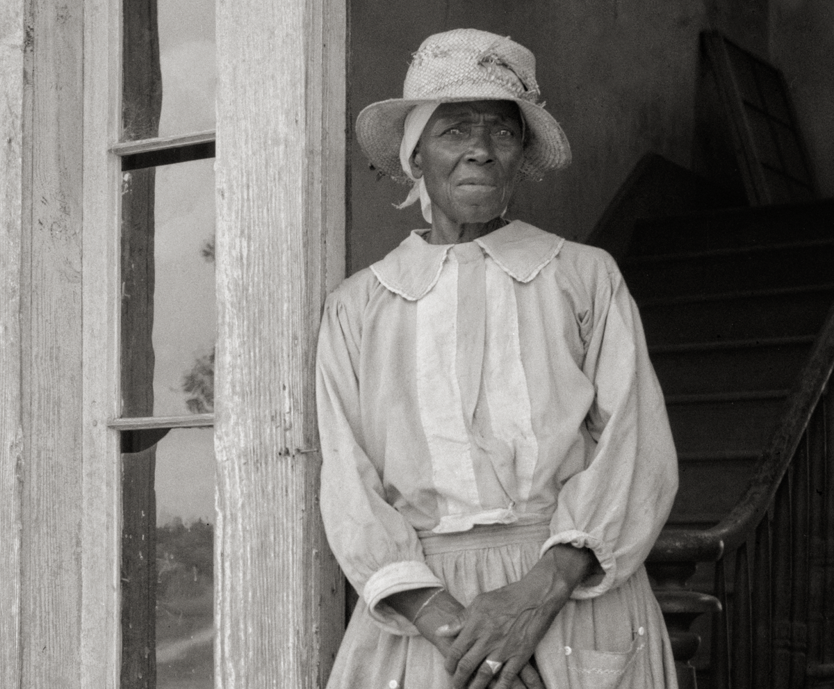 Closeup of woman&#39;s face