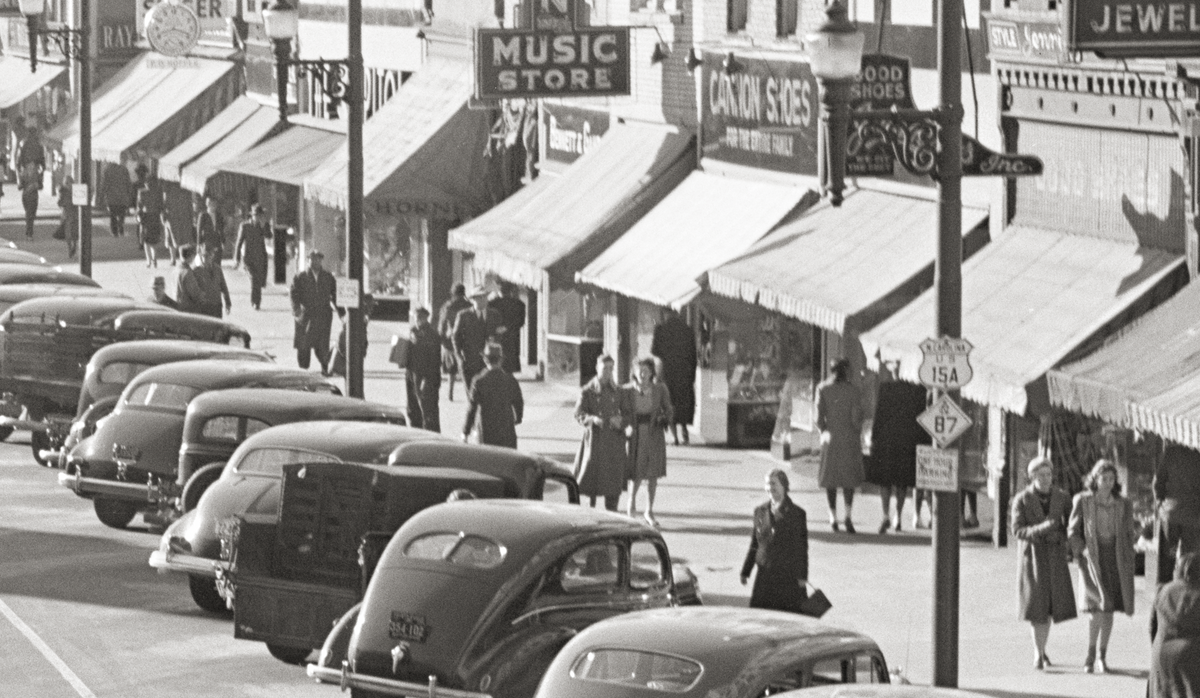 Main Street, Fayetteville, NC, 1941