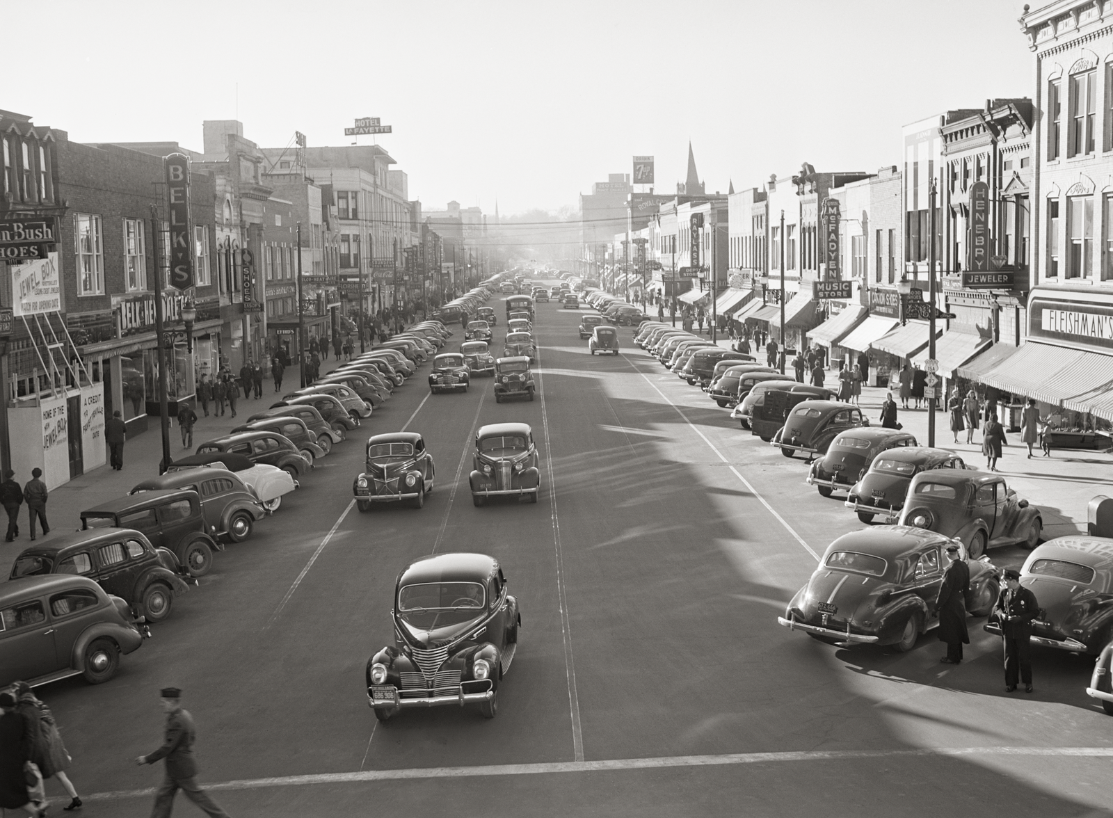 Main Street, Fayetteville, NC, 1941