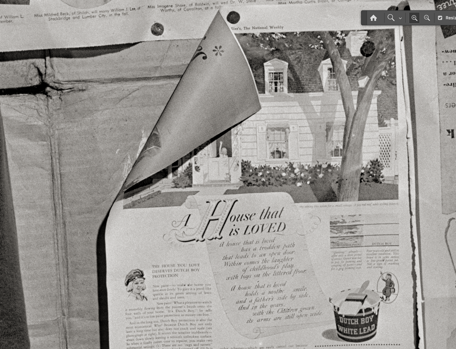 Portrait Mrs. Henry Dukes, Nine Children, Cancer, 1941