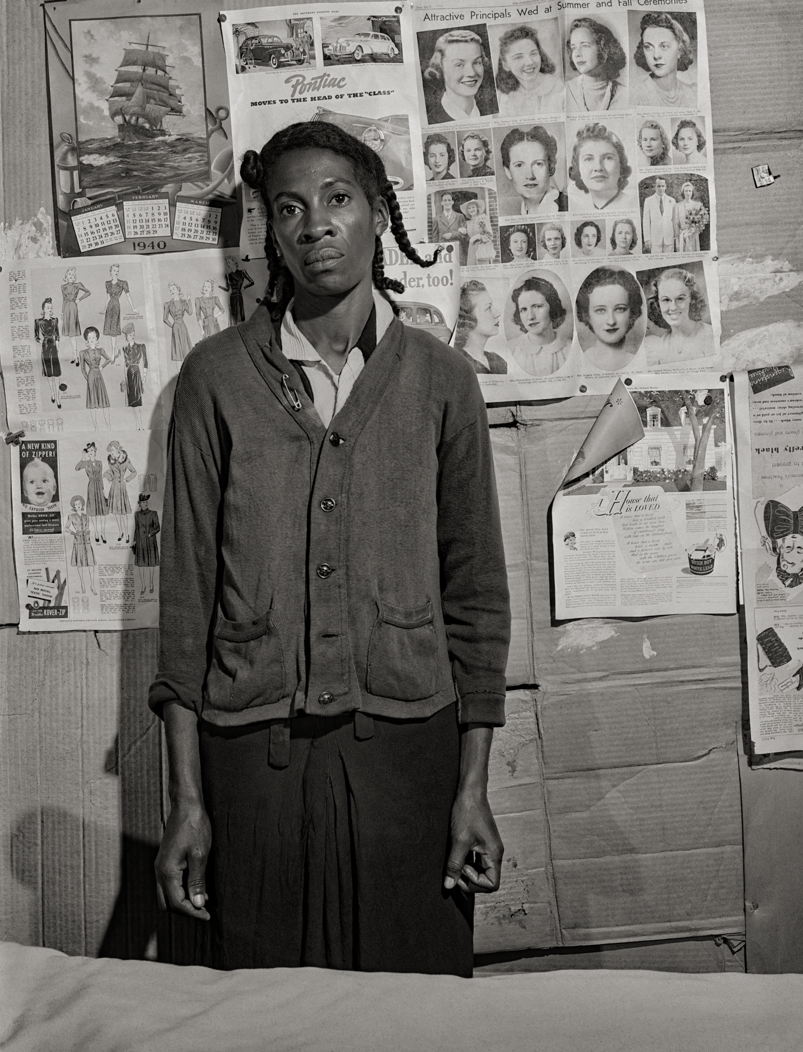 Portrait Mrs. Henry Dukes, Nine Children, Cancer, 1941