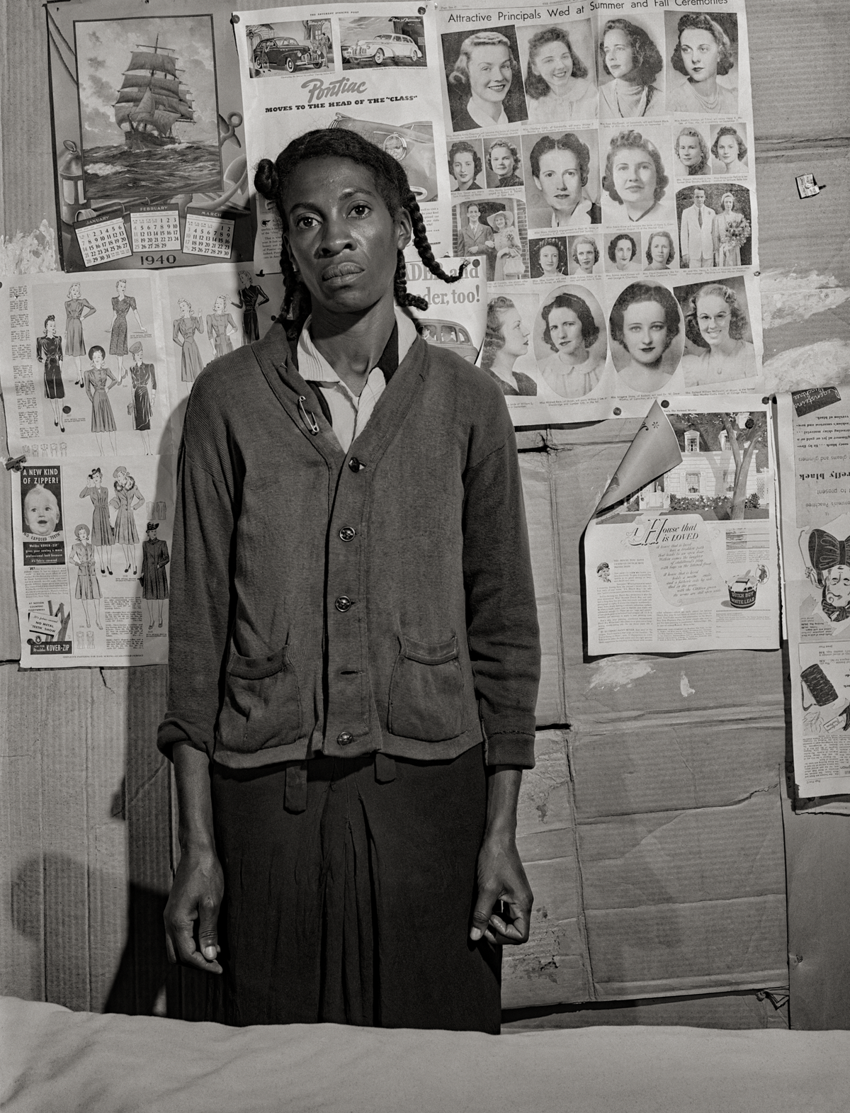 Portrait Mrs. Henry Dukes, Nine Children, Cancer, 1941