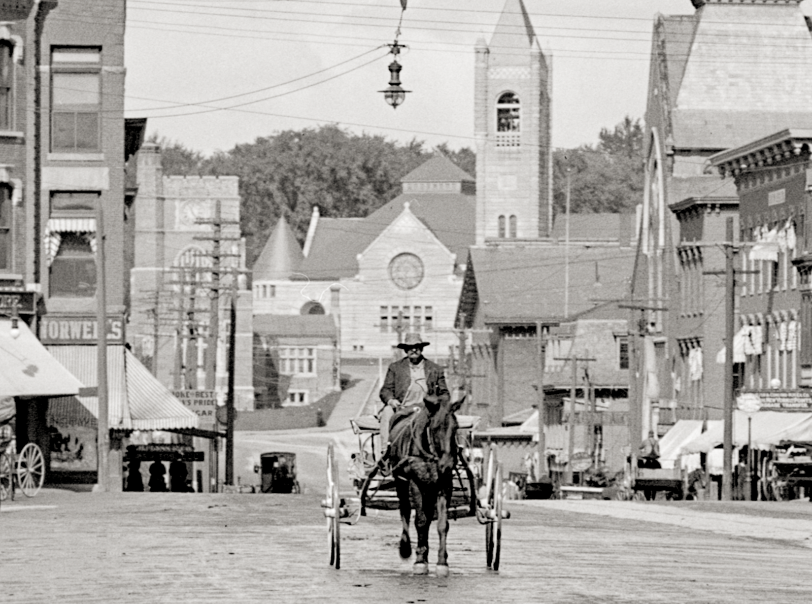Main Street, Nashua New Hampshire, 1908