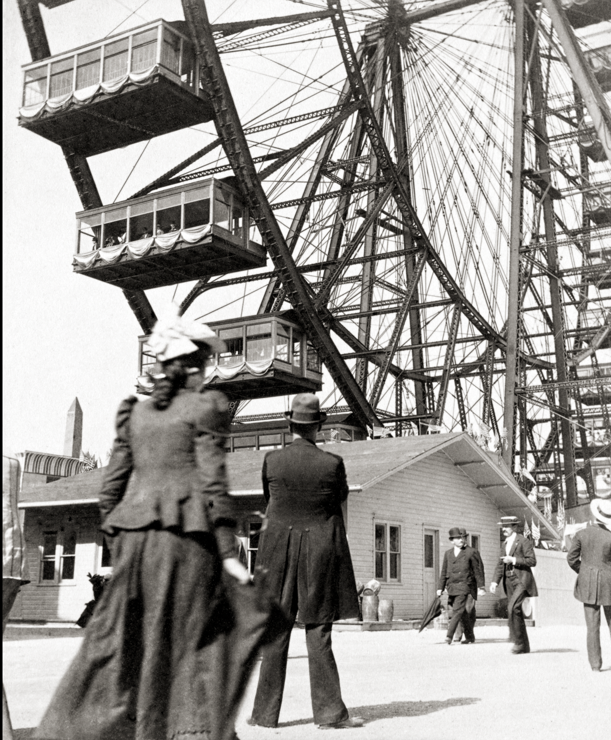 Ferris Wheel, World&#39;s Columbian Exposition, Chicago, 1893