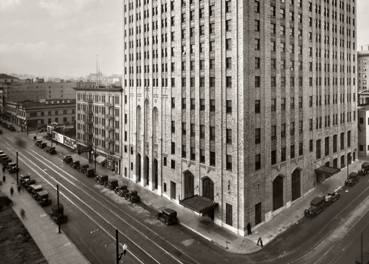 San Francisco, CA, William Taylor Hotel, McAllister and Leavenworth Streets, 1930