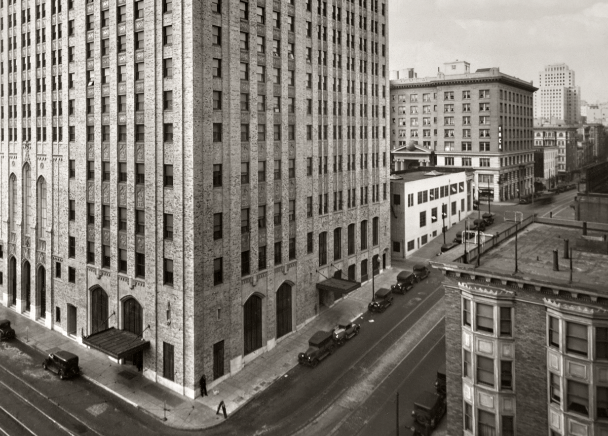 San Francisco, CA, William Taylor Hotel, McAllister and Leavenworth Streets, 1930