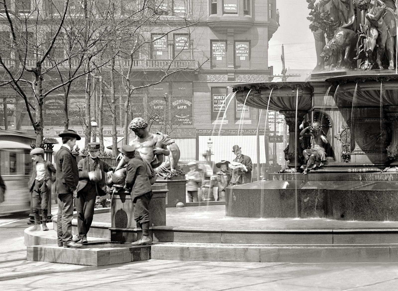 Tyler Davidson Fountain, Cincinnati, Ohio, 1904