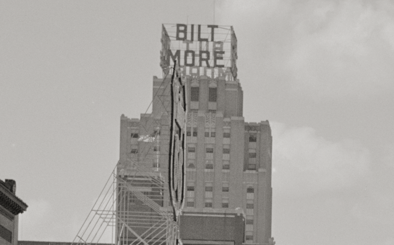 Oklahoma City, Oklahoma, Hotels on West Grand Avenue, John Vachon, 1942
