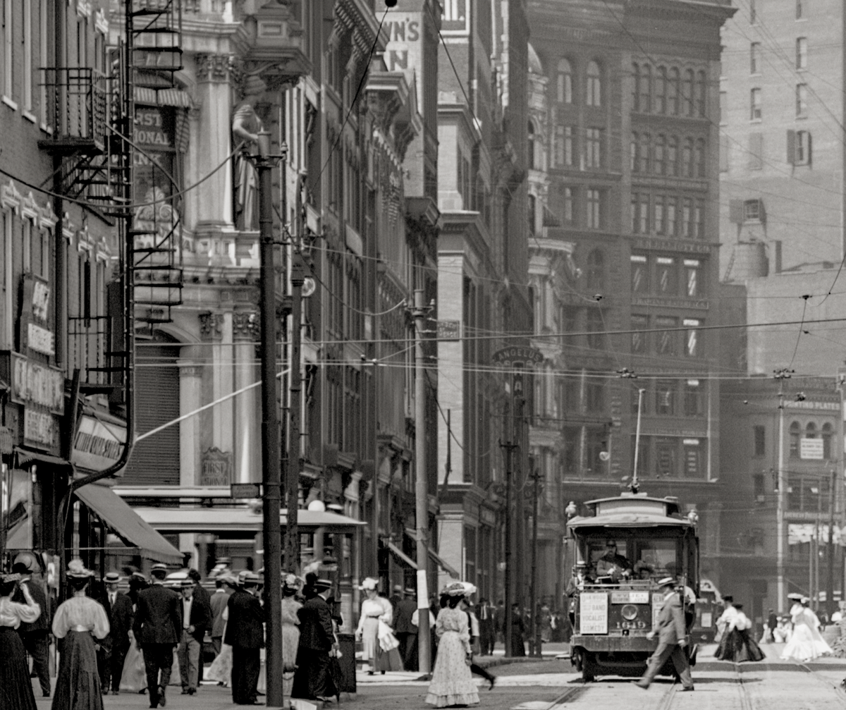 Pittsburgh, Pennsylvania Photo, Wood Street, 1900