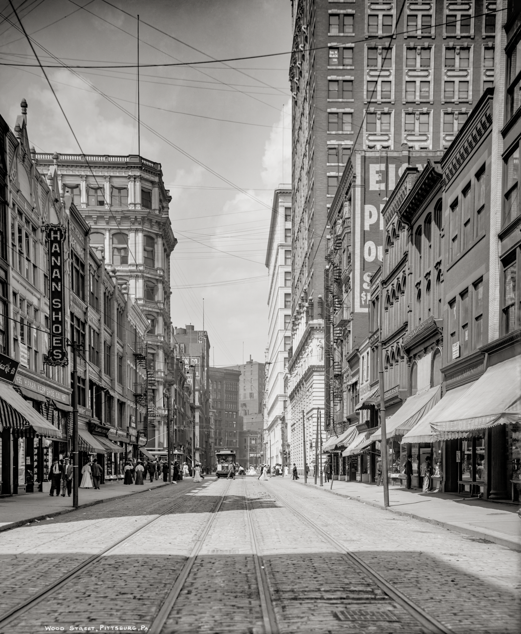 Pittsburgh, Pennsylvania Photo, Wood Street, 1900
