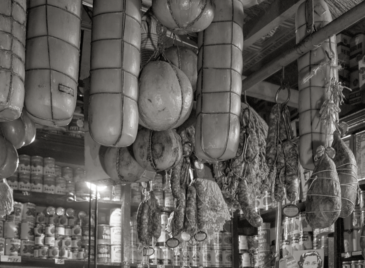 New York City, Italian Grocer, Little Italy, 1943