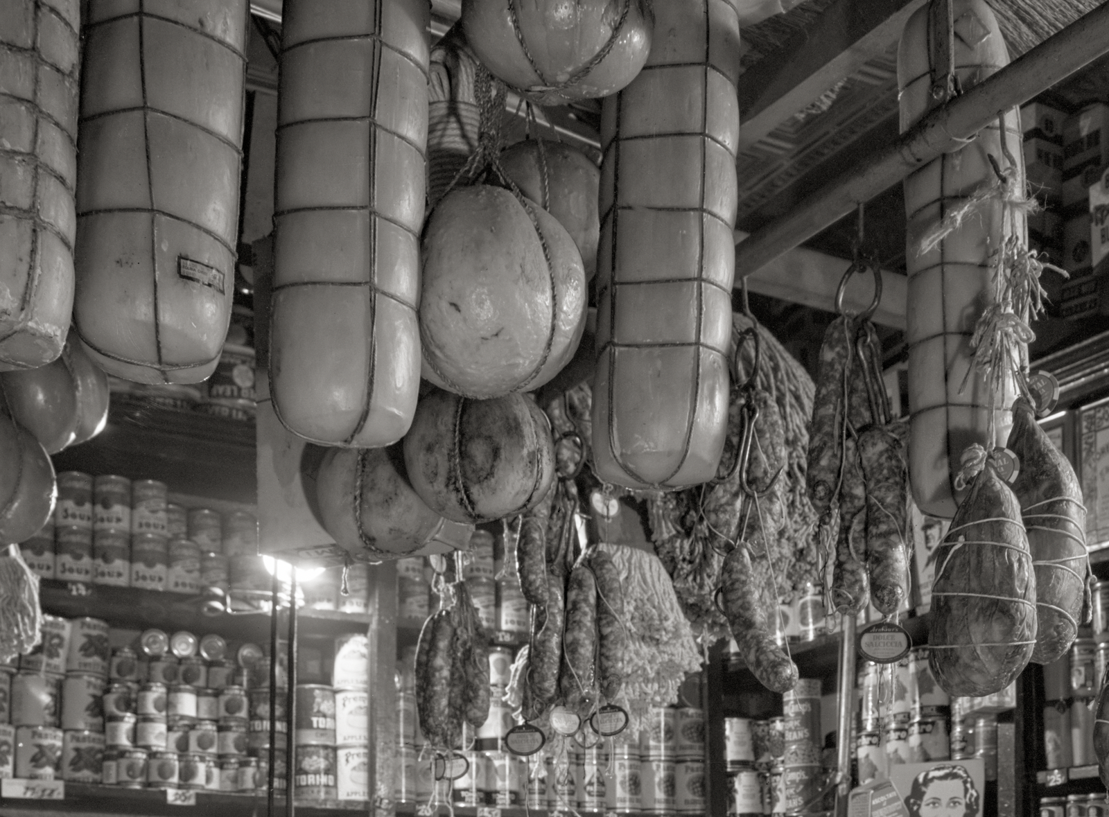 New York City, Italian Grocer, Little Italy, 1943