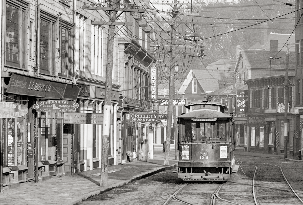 Gloucester Massachusetts, Main Street, Circa 1910