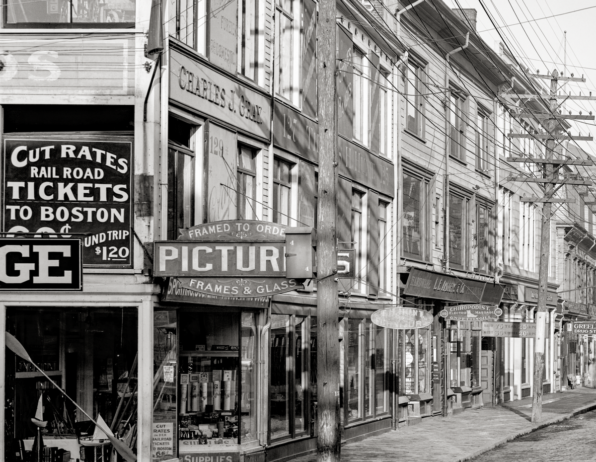 Gloucester Massachusetts, Main Street, Circa 1910