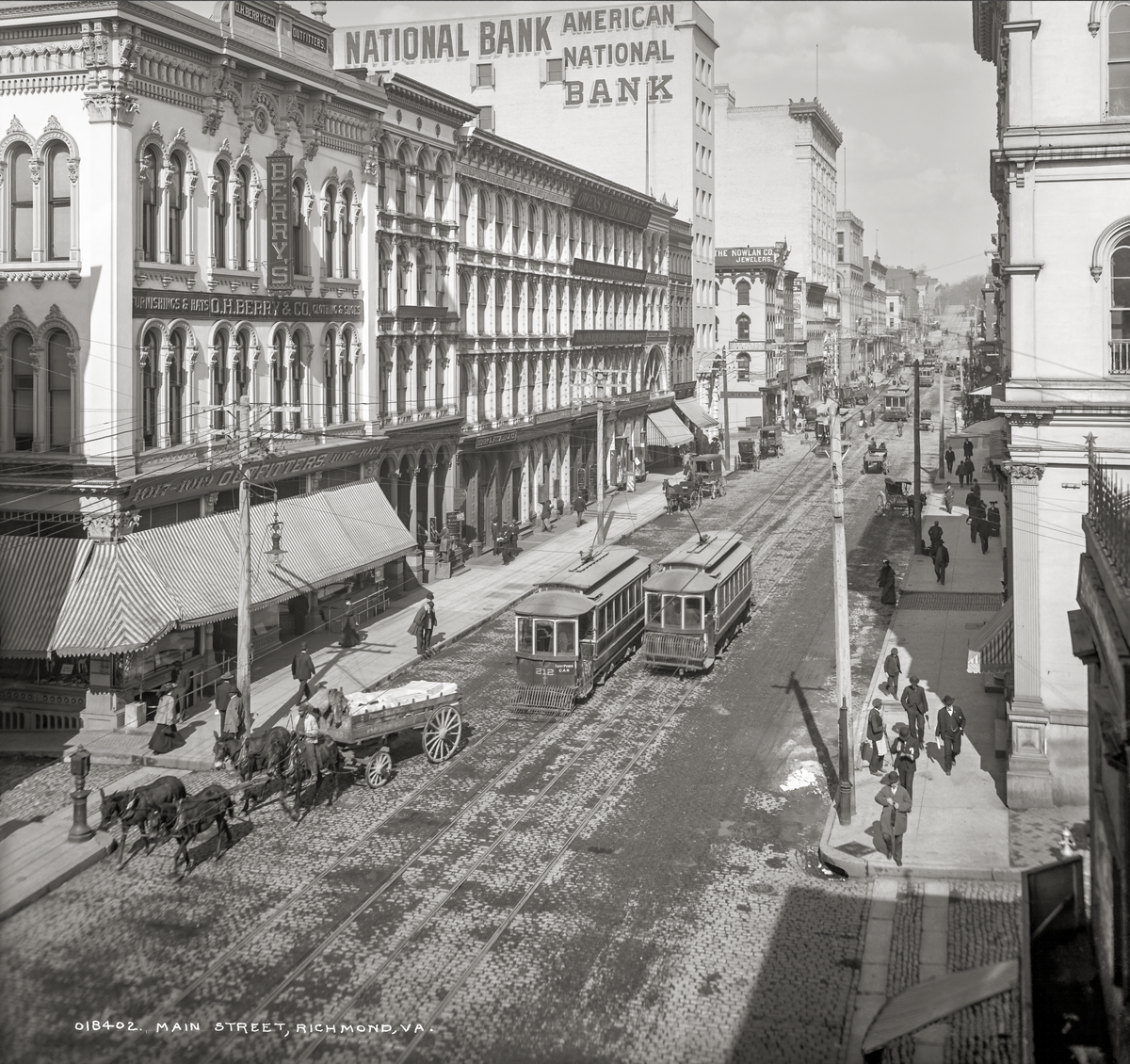 Richmond Virginia, Main Street, 1905