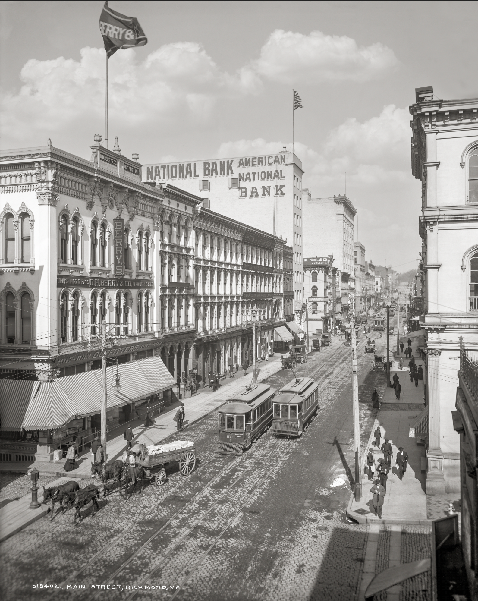 Richmond Virginia, Main Street, 1905