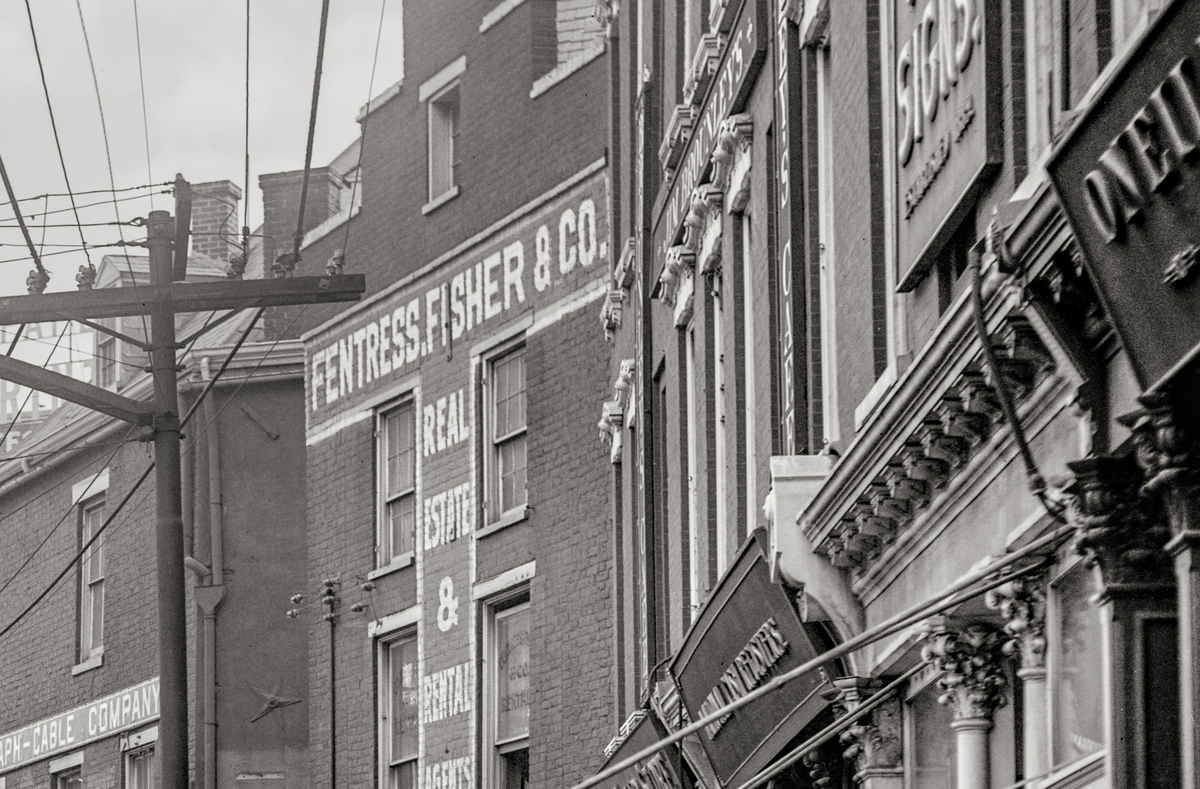 Norfolk Virginia, Main Street, 1917