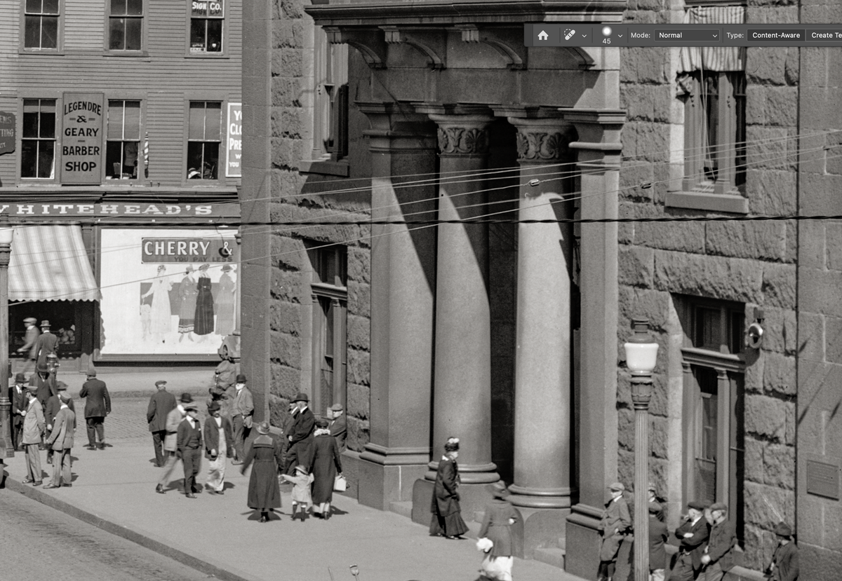 Fall River, MA, Main Street, 1920