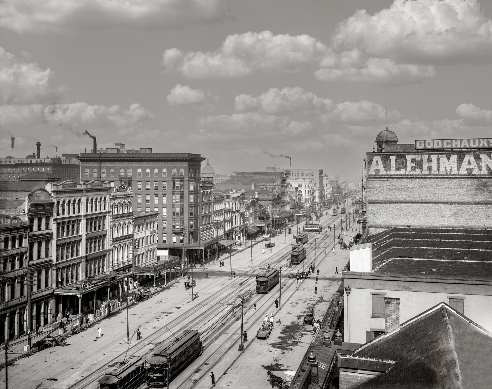 Canal Street, New Orleans, Louisiana, 1903