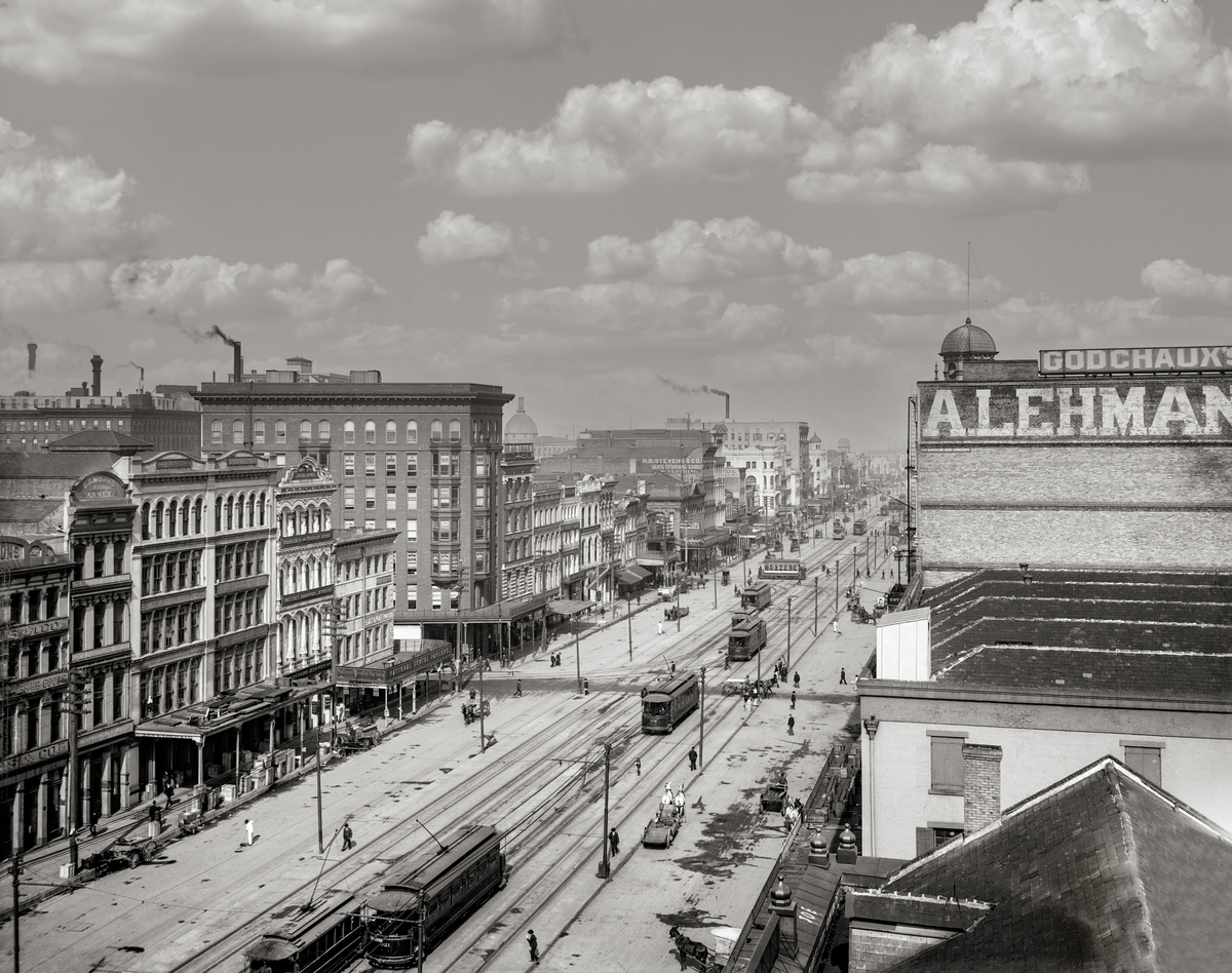 Canal Street, New Orleans, Louisiana, 1903