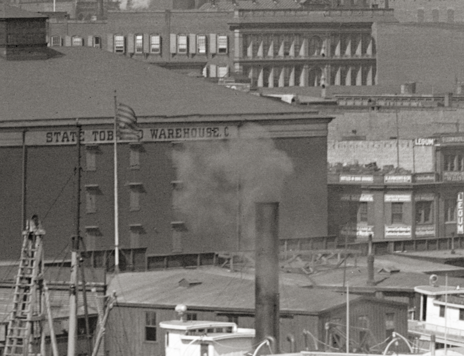Baltimore, Maryland Skyline and Waterfront, 1910
