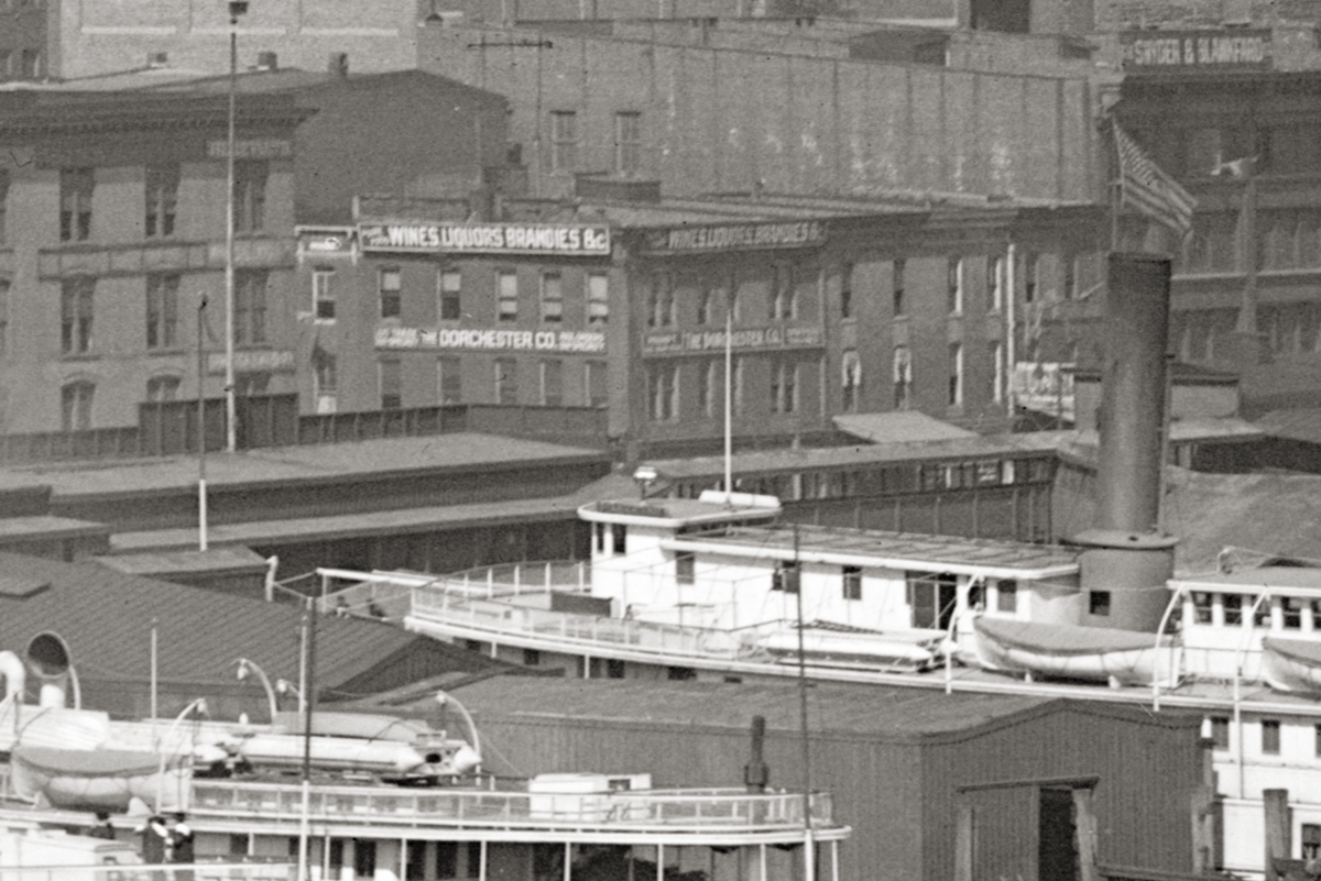 Baltimore, Maryland Skyline and Waterfront, 1910