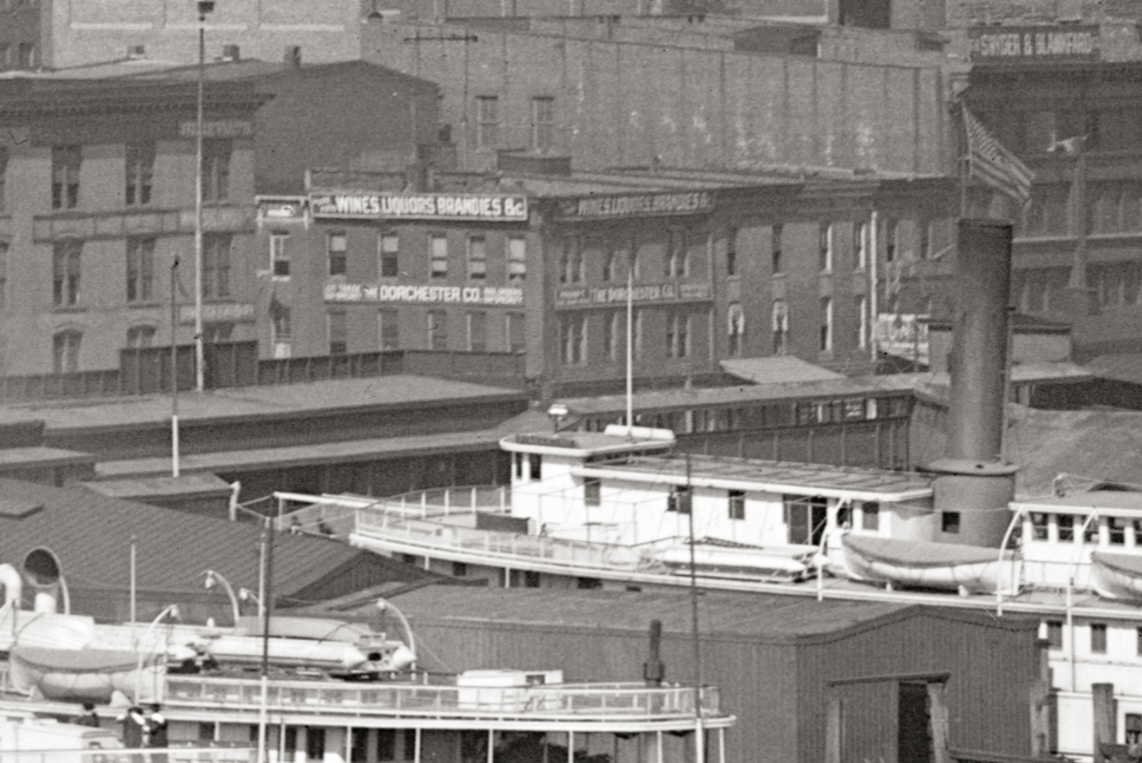 Baltimore, Maryland Skyline and Waterfront, 1910