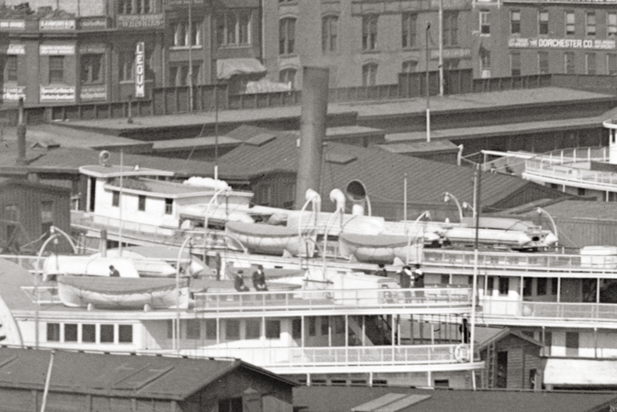 Baltimore, Maryland Skyline and Waterfront, 1910