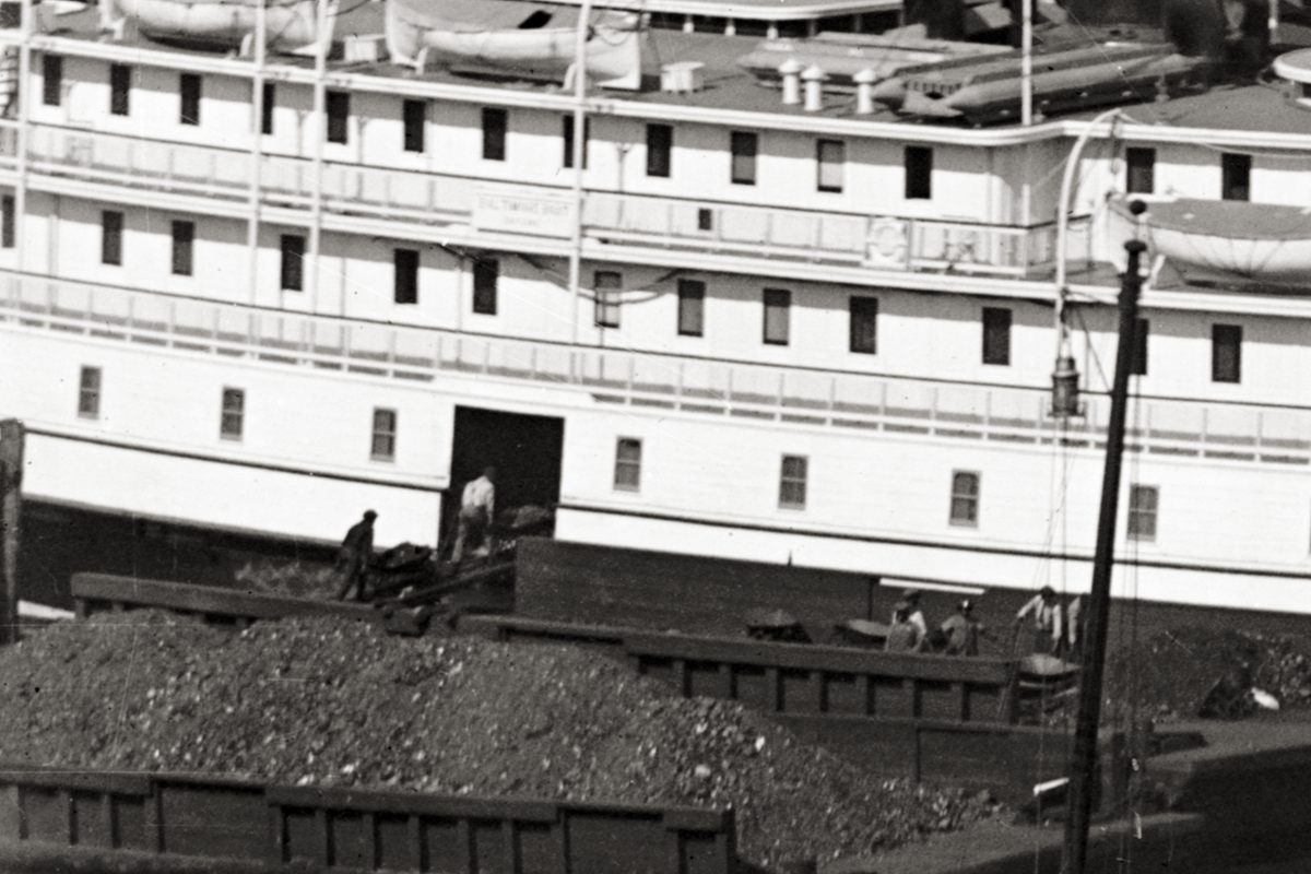Baltimore, Maryland Skyline and Waterfront, 1910