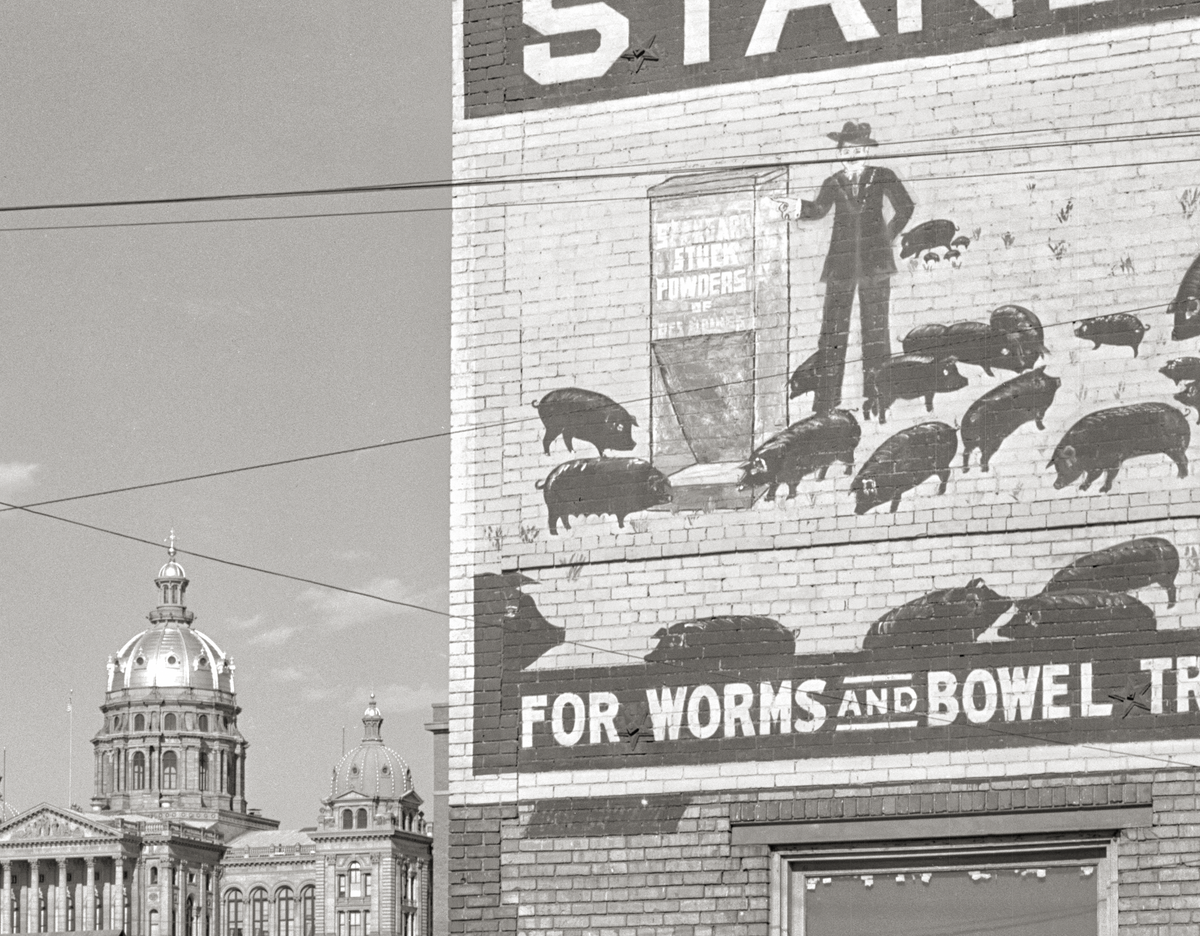 Des Moines Iowa State Capitol, 1939