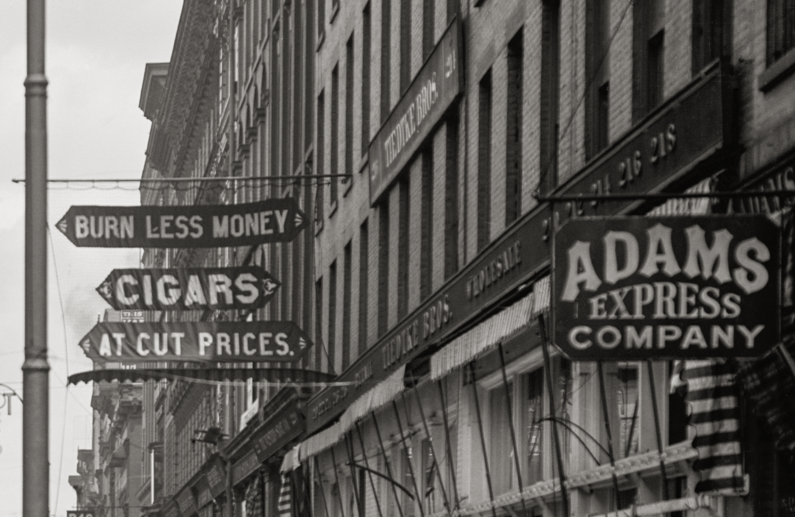 Toledo Ohio Photo, Summit Street ca. 1900 – Historic Downtown Street Scene